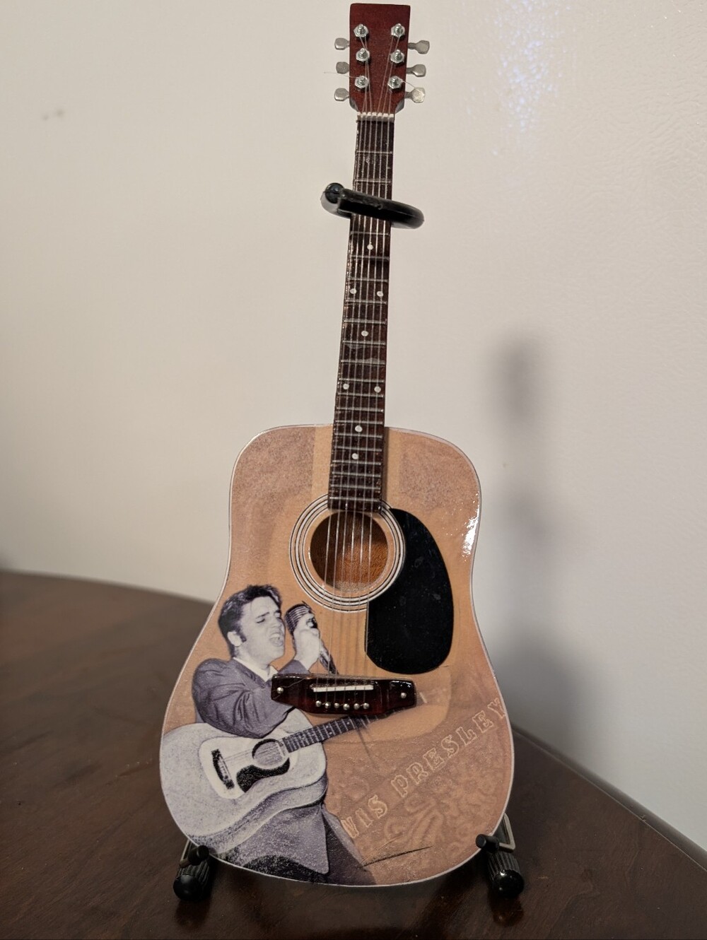 Replica Elvis Presley '55 Tribute Acoustic Miniature Guitar Licensed Mini Guitar